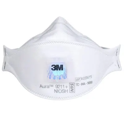 3M Aura 9211+ Particulate Respirator – N95 Certified Disposable Mask 1
