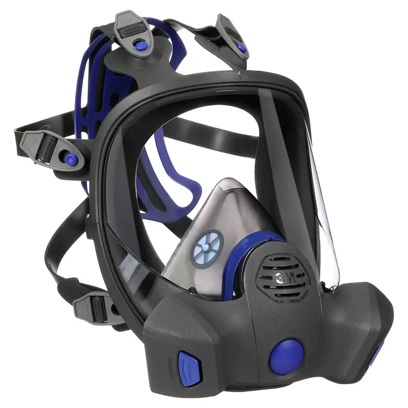 3M Secure Click Ff-803 Full Facepiece Respirator – Reusable Comfort-Fit Design 1