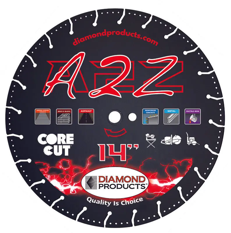 A2Z Vacuum-Bonded Diamond Blade For Precision Dry Cutting Of Tile And Stone 1