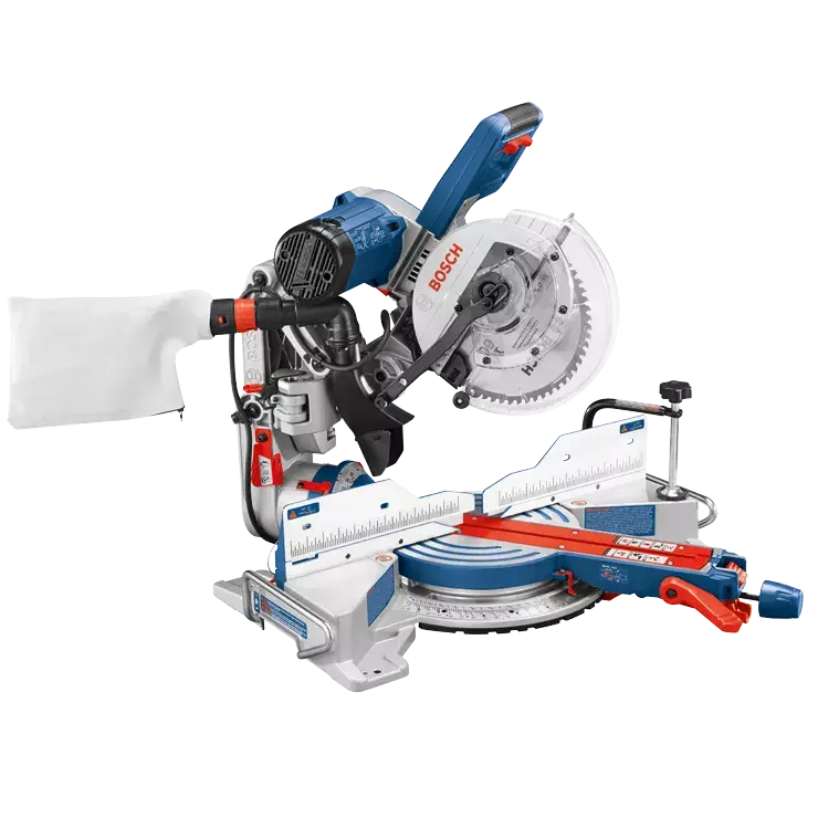 Bosch 10" Dual-Bevel Glide Miter Saw For Accurate Crosscuts And Angles 1