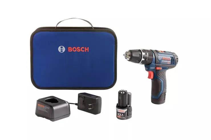 Bosch 12V Max 3/8-Inch Hammer Drill And Driver Kit 1