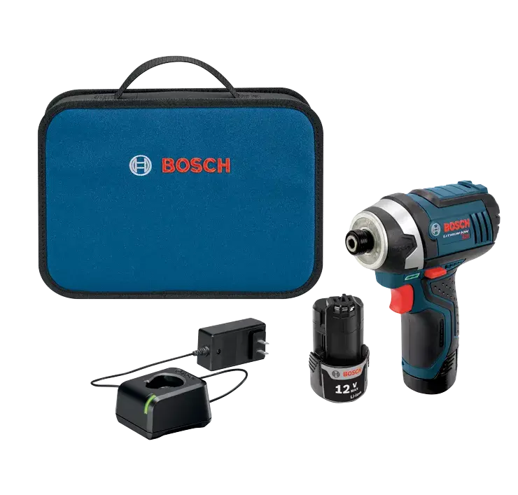 Bosch 12V Max Impact Driver Kit With Battery And Charger 1