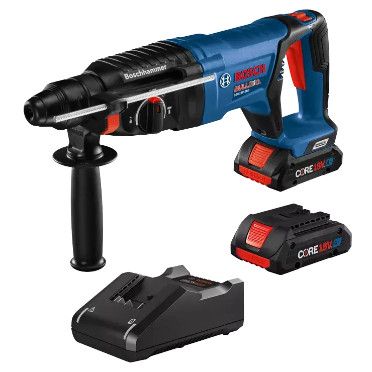 Bosch 18V Ec Brushless Sds-Plus Rotary Hammer – 1" Bulldog Kit 1