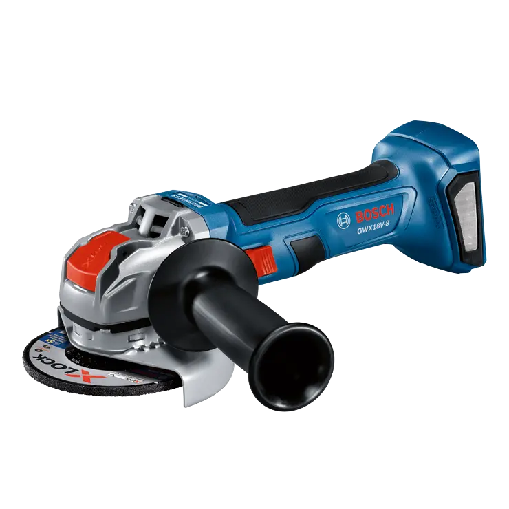 Bosch 18V X-Lock 4.5-Inch Angle Grinder With Slide Switch (Bare Tool) 1