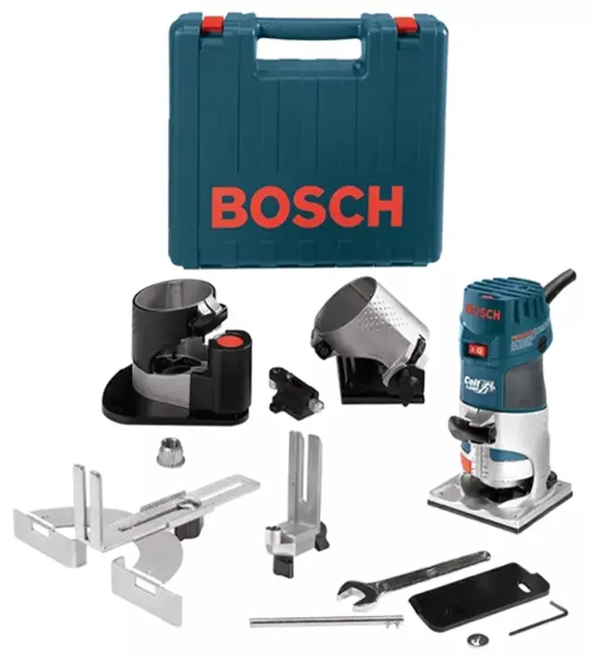 Bosch Colt 1 Hp Variable-Speed Palm Router Installer’S Kit 1