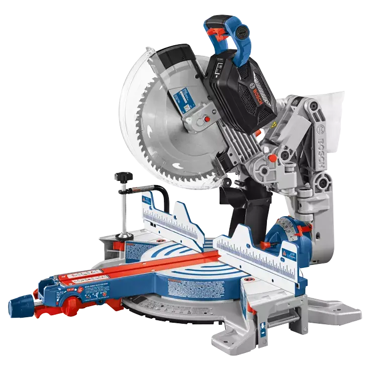 Bosch Profactor 18V 12-Inch Dual-Bevel Glide Miter Saw – Professional Grade (Bare Tool) 1