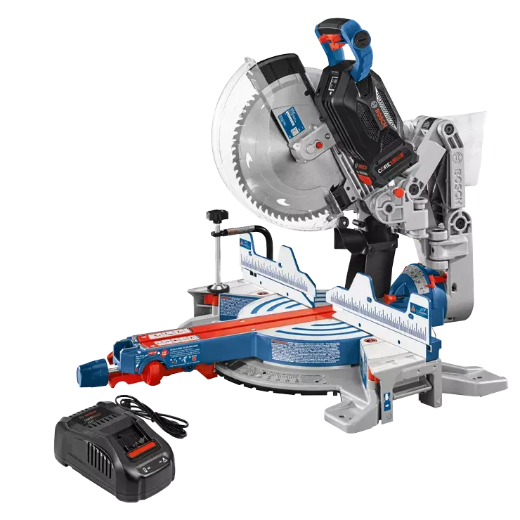 Bosch Profactor 18V 12-Inch Dual-Bevel Glide Miter Saw With Kit 1