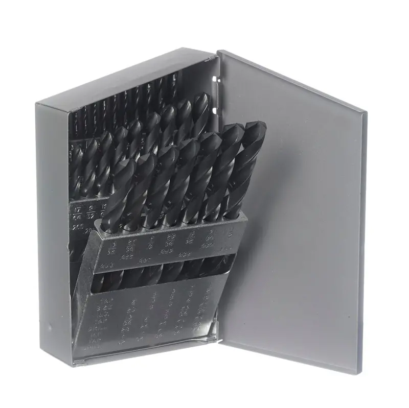 Champion 29-Piece 1/16"–1/2" (64Ths) General-Purpose Split-Point Drill Set 1