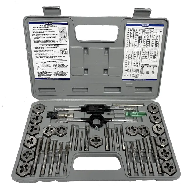 Champion 39-Piece Metric Tap And Die Set 1