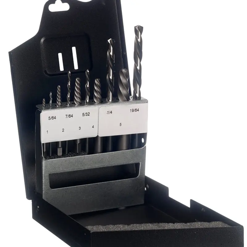 Champion Left-Hand Drill And Broken-Screw Extractor Kit 1