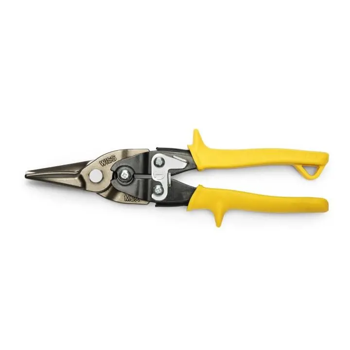 Crescent Wiss Metalmaster® 9-3/4" Compound-Action Aviation Snips (Straight, Left & Right Cut) 1
