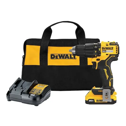 Dewalt 20V Max Brushless 1/2-Inch Hammer Drill Kit – Dcd798D1 1