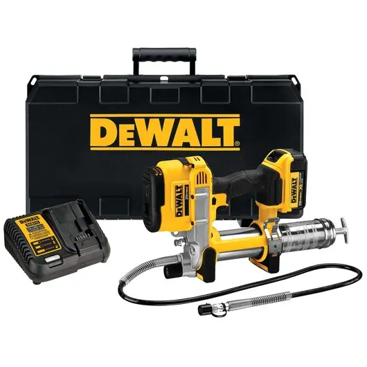 Dewalt 20V Max Cordless Grease Gun Kit – 10,000 Psi High-Pressure Lubrication System (Dcgg571M1) 1
