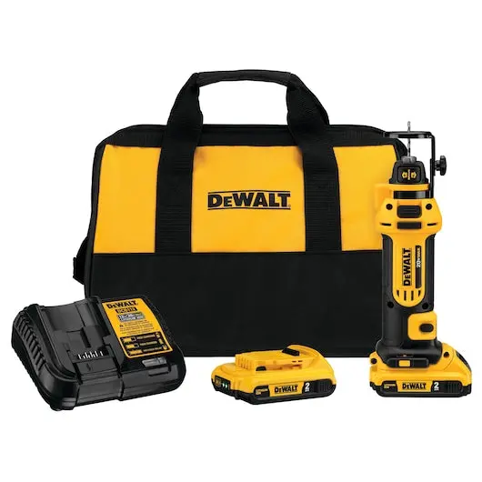 Dewalt 20V Max Drywall Cut-Out Tool Kit – 2.0Ah Battery, 26,000 Rpm 1