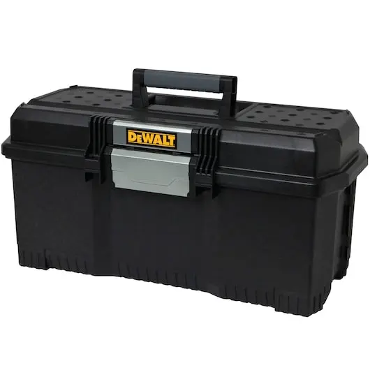 Dewalt 24" One-Touch Water-Seal Toolbox – Quick-Access, Leak-Resistant Tool Container 1