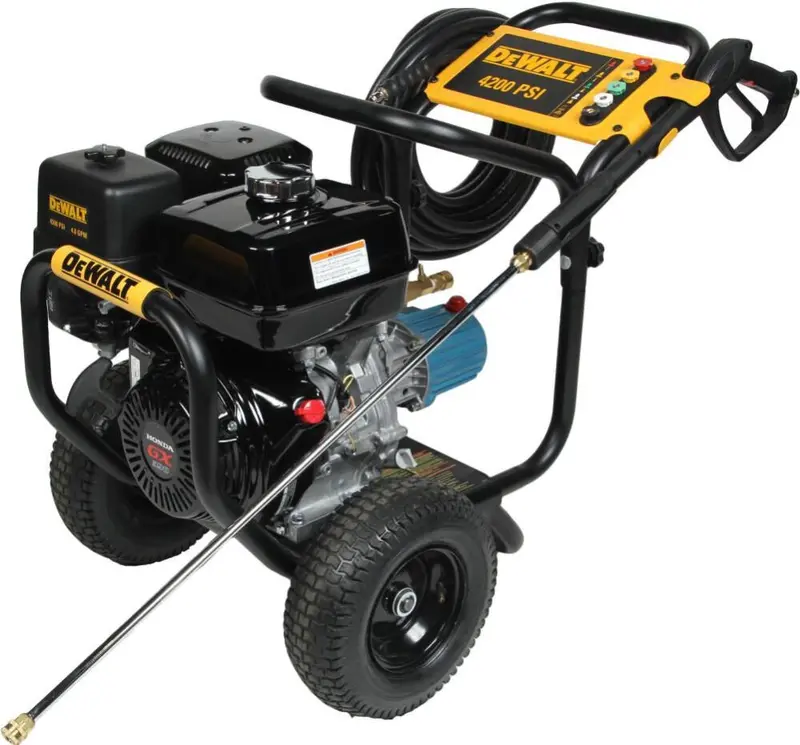 Dewalt 4200 Psi Gas Cold Water Pressure Washer — Commercial Duty, 4.0 Gpm, 5 Quick-Connect Nozzles 1
