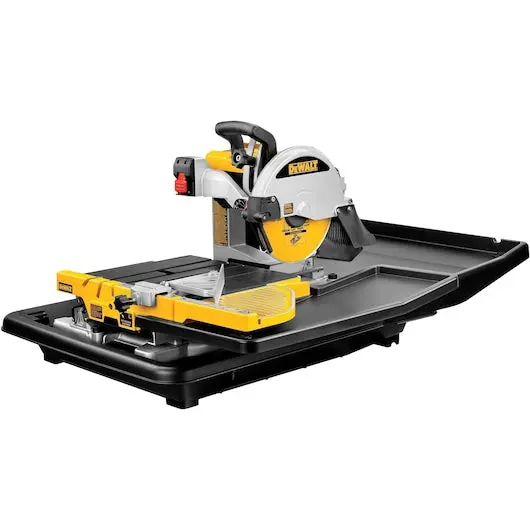 Dewalt D24000 10-Inch Professional Wet Tile Saw With Precision Sliding Table 1
