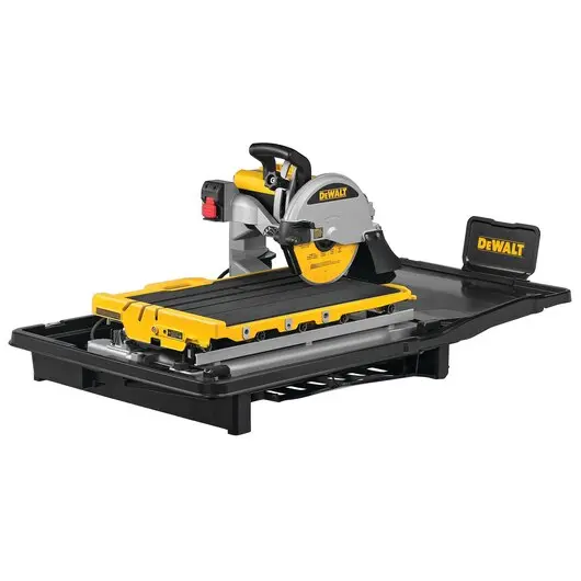 Dewalt D36000 10-Inch Wet Tile Saw — High-Capacity Cutting For Large-Format Ceramic & Stone Tiles 1