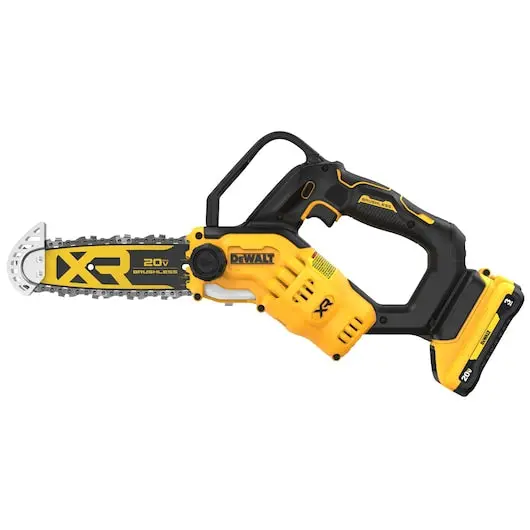 Dewalt Dccs623L1 20V Max 8-Inch Brushless Pruning Chainsaw Kit With Battery & Charger 1