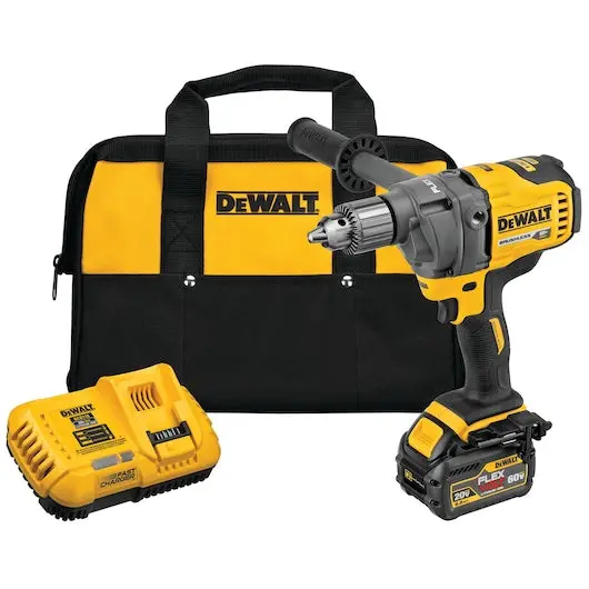 Dewalt Dcd130T1 60V Max Flexvolt Cordless Mixer And Drill Kit With E-Clutch Protection 1