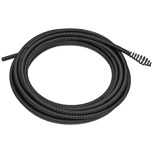 Dewalt Dcd2005 5/16" × 25' Black Oxide Drain Cable With Bulb Tip 1