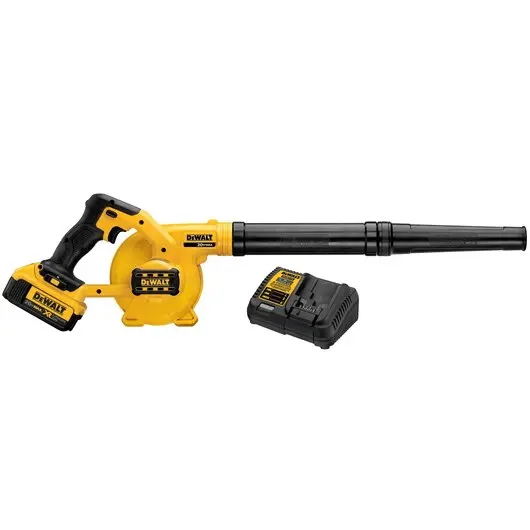 Dewalt Dce100M1 20V Max Cordless Compact Jobsite Blower Kit – 100 Cfm, Includes 4.0Ah Battery 1