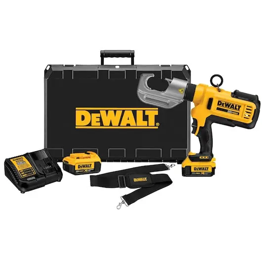 Dewalt Dce300M2 20V Max 12-Ton U-Type Cordless Cable Crimping Tool Kit 1