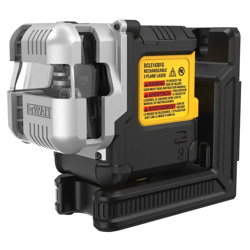 Dewalt Dcle14301G Usb-Rechargeable Green 3-Beam 180° Layout Laser Kit 1
