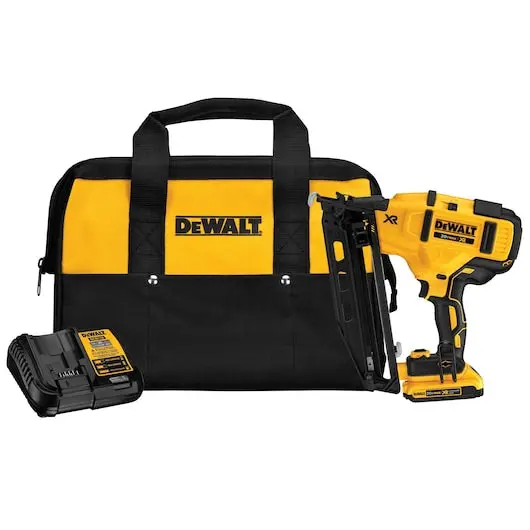 Dewalt Dcn660D1 20V Max Xr 16Ga Angled Finish Nailer Kit – Cordless Precision Trim Fastening With 5Ah Battery 1