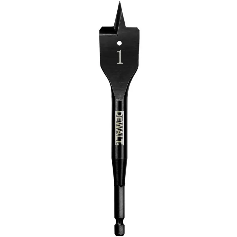 Dewalt Dw1571 5/16" X 6" Spade Bit For Heavy-Duty Wood Boring 1