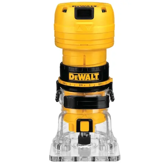 Dewalt Dwe6000 4.5-Amp 1/4-Inch Laminate Trimmer For Clean Edge Routing 1