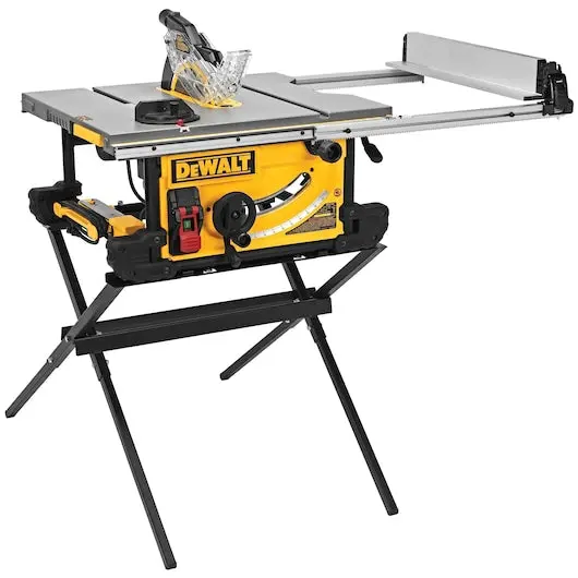 Dewalt Dwe7491X 10-Inch Jobsite Table Saw With Integrated Scissor-Style Stand 1