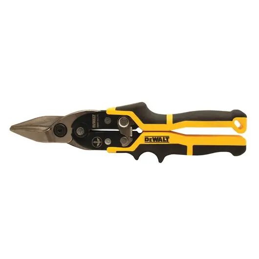 Dewalt Dwht14675 Straight-Cut Ergo Aviation Snips For Clean, Linear Metal Edges 1