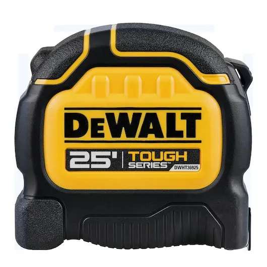 Dewalt Dwht36925S Toughseries 25-Foot Tape Measure — 100-Foot Drop Rated With Strong Magnet 1
