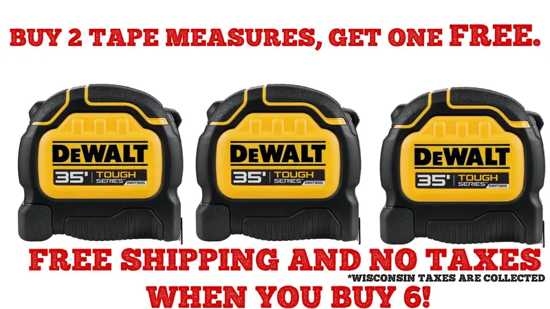 Dewalt Dwht36935S Toughseries 35 Ft Tape Measure With 17 Ft Standout 1