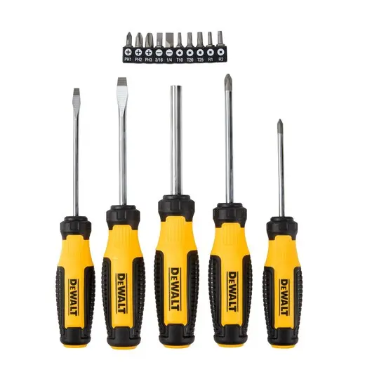 Dewalt Dwht65202 15-Piece Toughseries Screwdriver Set – Maxfit Tips & Rugged Construction 1