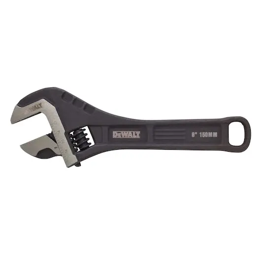 Dewalt Dwht80266 6-Inch All-Steel Adjustable Wrench — Precision Fit & Torque Control 1