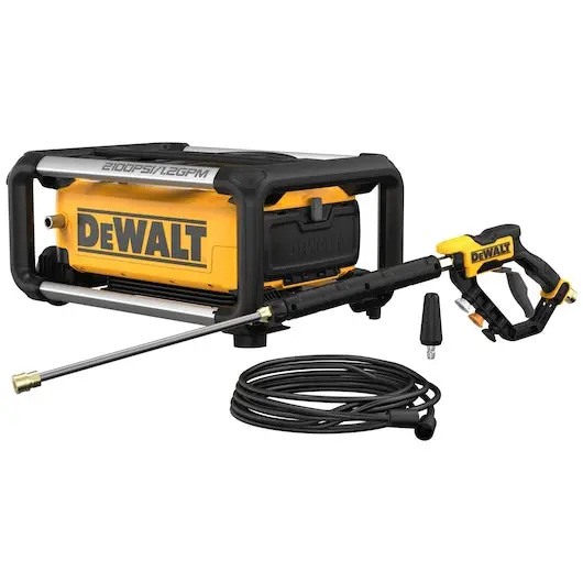 Dewalt Dwpw2100 2100 Psi Electric Pressure Washer – 1.2 Gpm Jobsite Cleaning Power 1