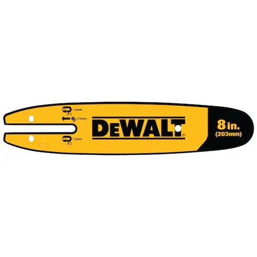 Dewalt Dwzcsb8 8-Inch Pole Saw Replacement Bar For 20V Max* Systems 1