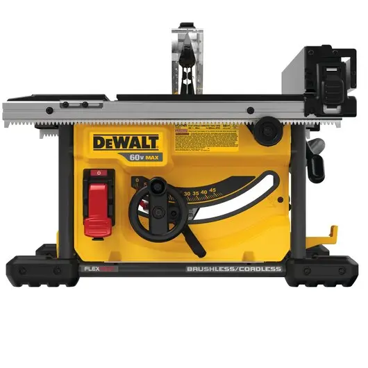 Dewalt Flexvolt 60V Max 8-1/4" Cordless Table Saw – Bare Tool For Jobsite Use 1