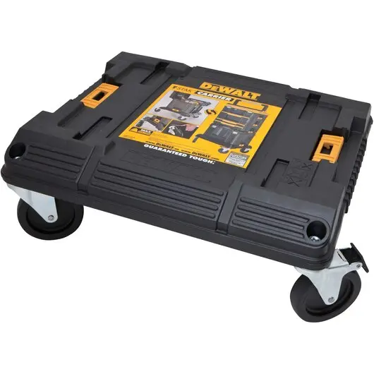 Dewalt Tstak 4-Wheel Mobile Base – Rugged Cart Platform For Stackable Tool Storage 1