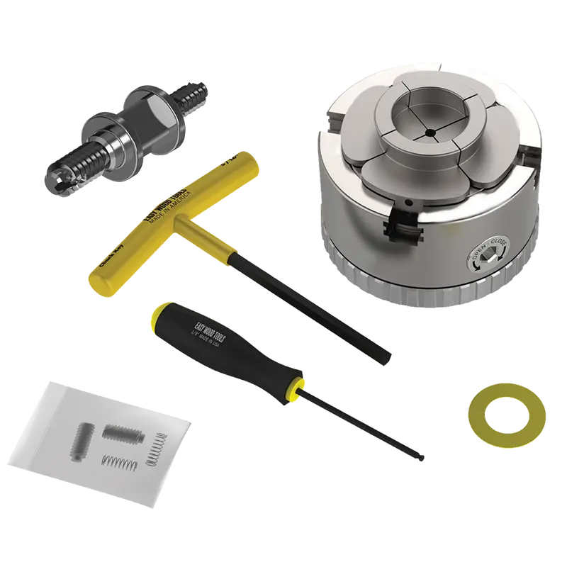 Easy Wood Tools 1-Inch X 8 Tpi Easy Chuck – Quick-Change Lathe Accessory 1