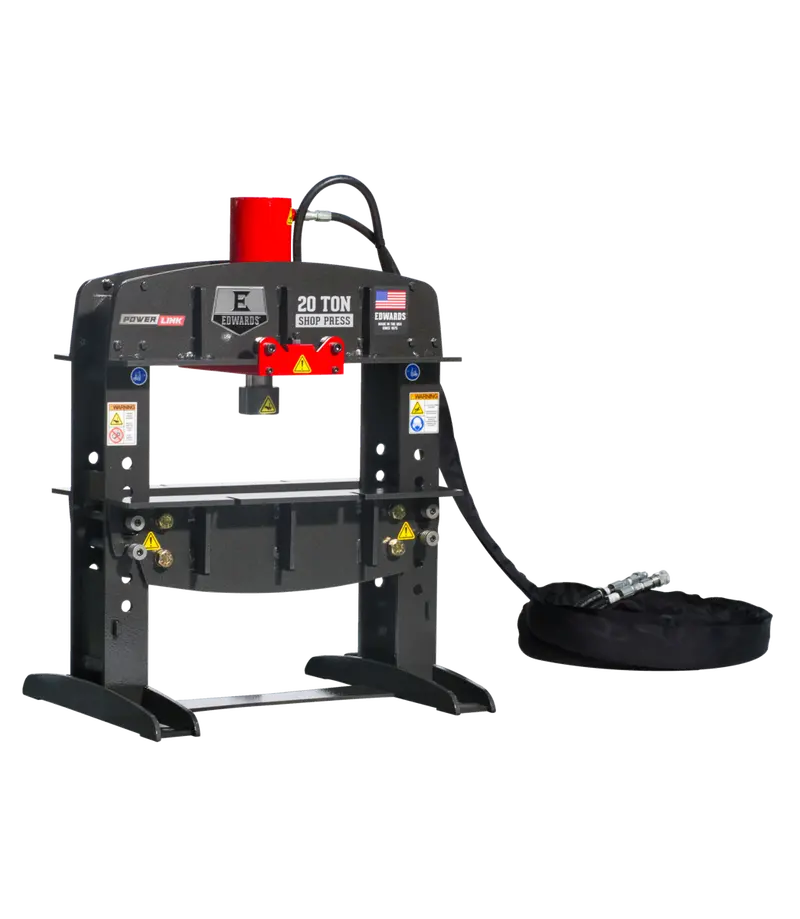 Edwards 20-Ton Hydraulic Shop Press – Floor-Mounted Mechanical Press 1