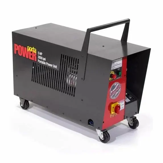 Edwards 3-Phase 460V Portable Hydraulic Power Unit For Shop Presses 1