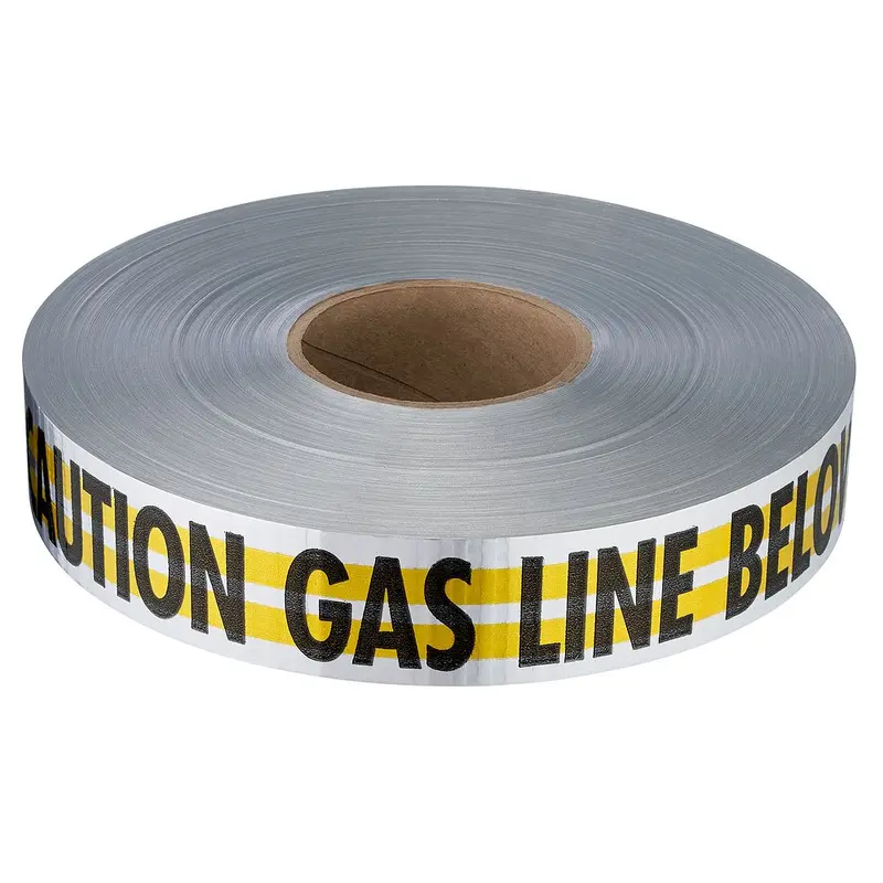 Empire Detectable Warning Tape For Underground Utility Marking (Model 38-027) 1