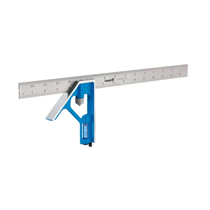 Empire E280 Aluminum Combination Square With Dual Scales 1