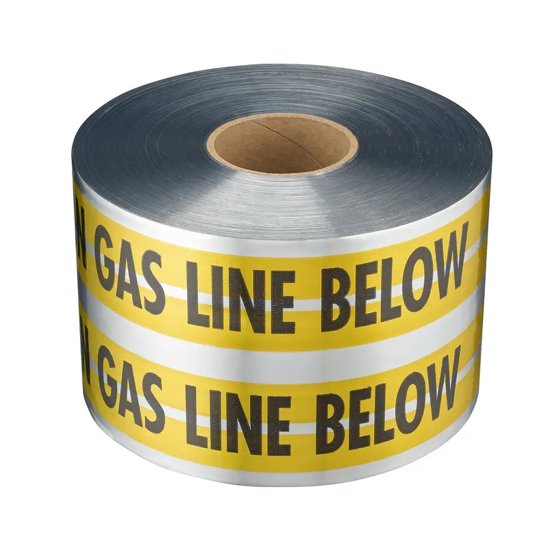 Empire Gas Line Caution Tape, 6-Inch X 1000-Foot, Detectable, Model 31-143 1