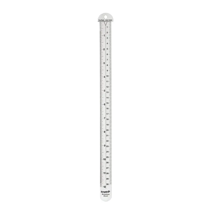 Empire Hook-End Steel Rule, 6-Inch, Retractable, Spring-Loaded, Model 27308 1