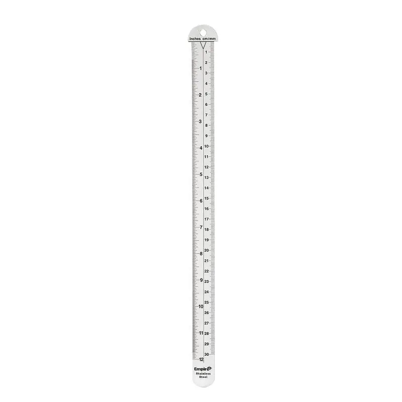 Empire Hook-End Steel Ruler For Flush Measuring (Model 27308) 1