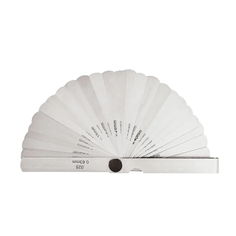 Empire Precision Feeler Gauge Set, 32-Blade, Stainless Steel, Model 27511 1